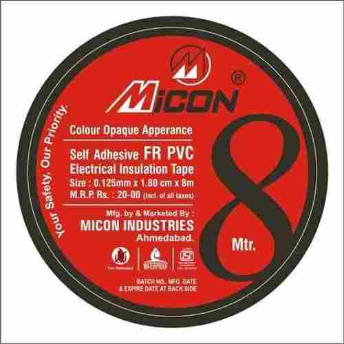 Polyvinyl Chloride Micon Pvc Electrical Insulation Tape In Black Color