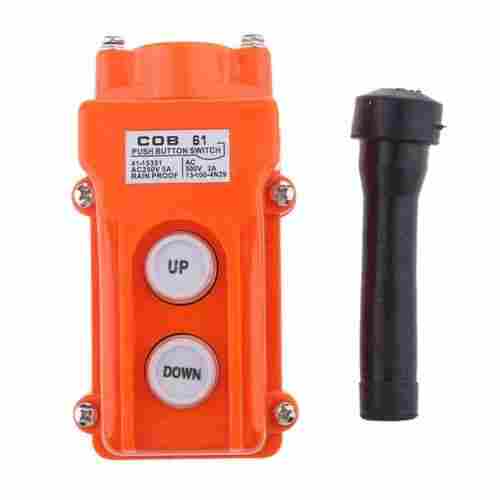 250 Volt, 5 Amps And Abs Cover Material Rainproof Push Button Station