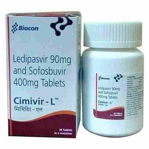 Cimivir L Tablets For Antiviral 90 & 400mg