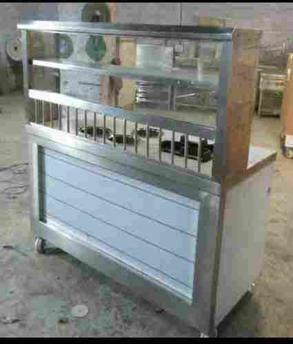 Chole Bhatura Display Counter Ideal For Catering, Height 5 Foot