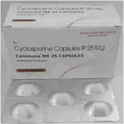 Conimune Me Cyclosporine Capsules Ip 25 Mg