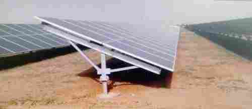 Hot Dip Galvanized Solar Mounting Structures In Steel Metal, Thickness 5-50 Mm
