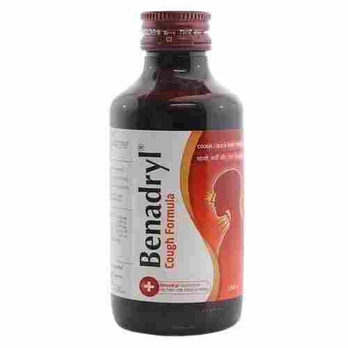 Benadryl Plastic Cough Medicine Syrup