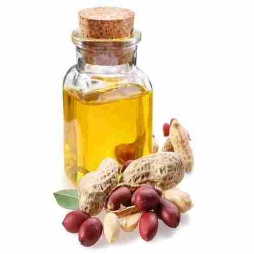 Fresh And Yellow Colour Groundnut Oil(Contains High Protein)