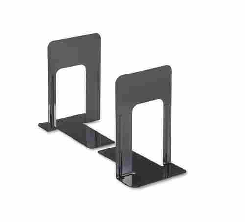 Dark Gray Corrosion-Resistant Heavy-Duty Space Planners Iron Book Ends 