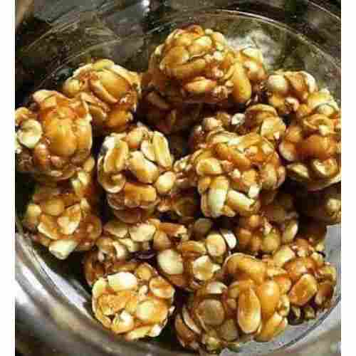 Sweet And Delicious Nutrition Enriched Healthy Round Brown Peanut Candy