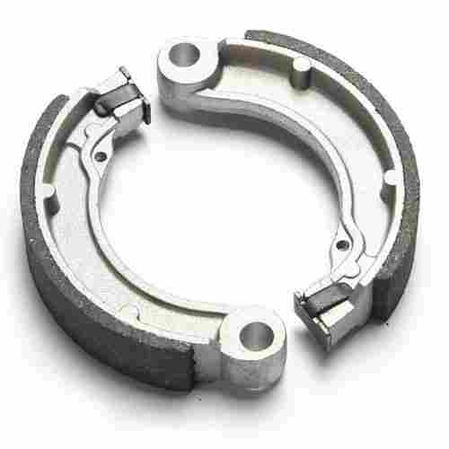 Good Quality, Durable and Easy to Clean Silver Colour Two Wheeler Brake Shoe 