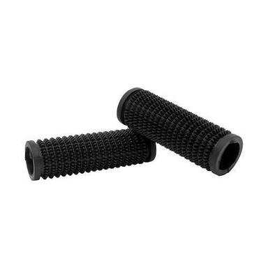 Long Lasting, Strong And Easy To Install Black Colour Handlebar Rubber Grip  Vehicle Type: Two Wheeler
