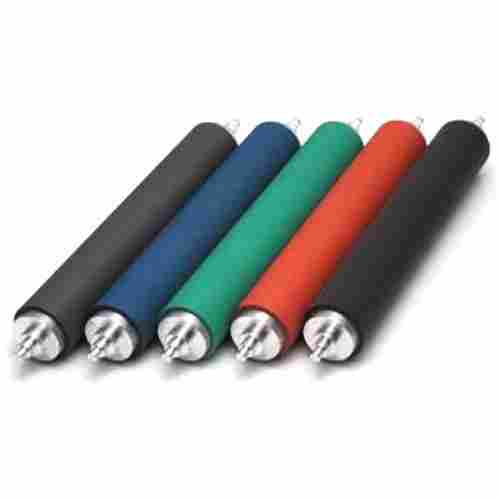 Red, Blue & Black Color Printing Rubber Roller For Offset Printing Machine