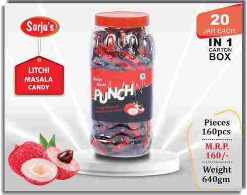 Sarju Brand Real Punch Lichi Masala Candy