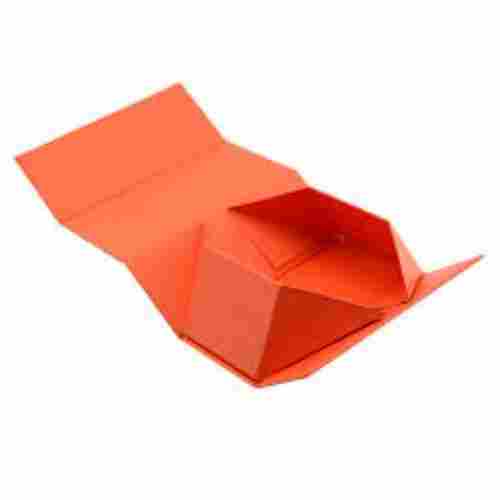 Custom Printed Luxury Flat Pack Folding Foladable Rigid Paper Gift Box With Ribbon