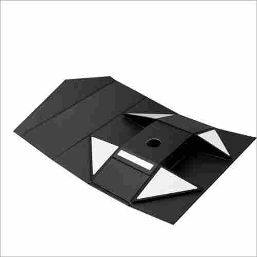 Customized Logo Printing Rectangular Shape Folding Rigid Box For Packaging