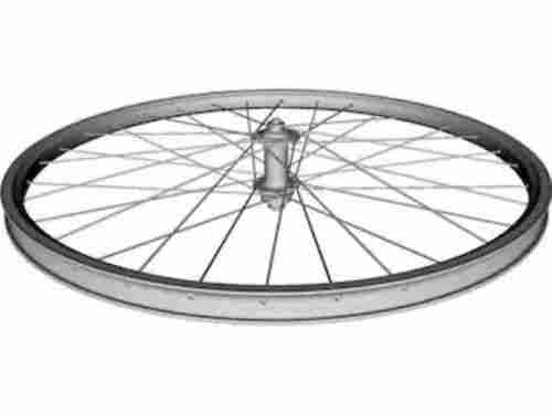 Powder Coated Bicycle Wheel Rim, Size 10-15 Inch, Grey Color Matte Finish