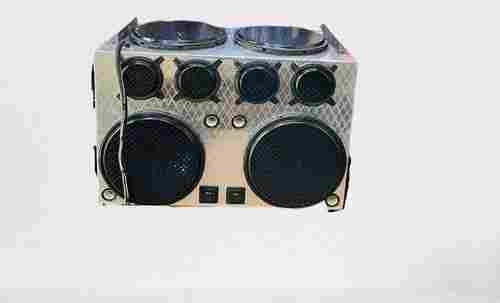 Black And Silver Color Sound System For Wedding Party
