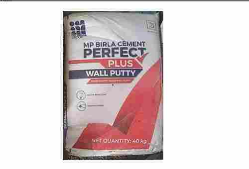 40 Kg Birla White Wall Care Putty, Smooth Water Repellency Flexible Usage.