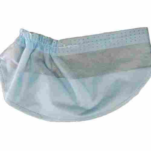 Light Blue Non Woven Disposable Cap Uses To Safety From Viruses