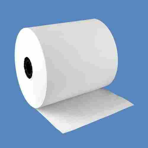 Plain White Color Atm Paper Roll With Easily Recyclable Paper Materials