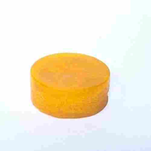 100 Percent Organic And Natural Orange Bubble Glycerine Soap In Round Shape