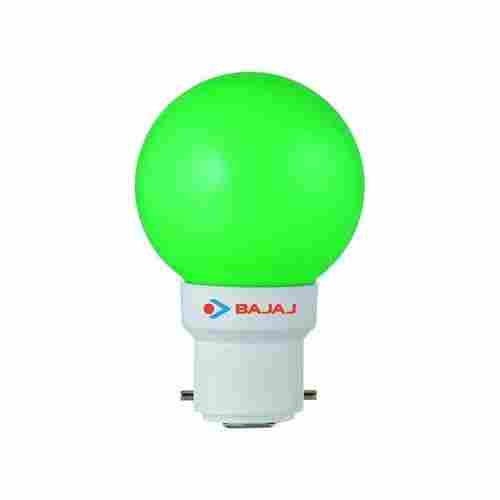 Bajaj Led Bulb 5 Watts Light Weight And Durable In Green Colour Round Shape