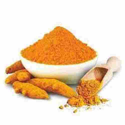 Yellow Colour Natural Turmeric Powder With 6 Months Shelf Life And 100% Pure