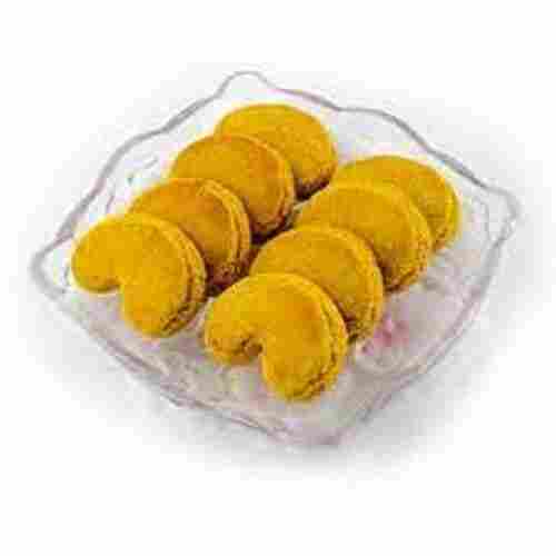 Delicious, Good For Health, Orange Colour And Tasty Banana Biscuit For Snacks 