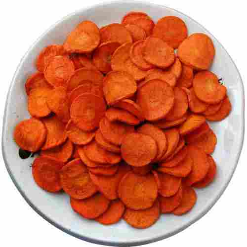 Good In Taste, No Artificial Color, Vacuum Fried Carrot Chips For Snacks