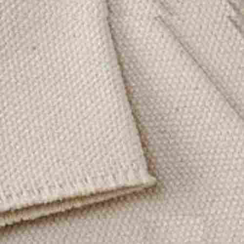 100% Pure Cotton Canvas White Colour Fabric Plain Width 58 To 60 Inches for Curtains Bed Sheets