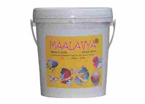 Maalavya Common (1.2 Mm) Fish Feed - 500 Grams (A Complete Food For All Type Of Fishes)