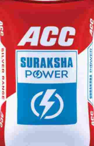 Acc Suraksha Power Grey Cement For Industrial And Building Construction, 50kg Bag Pack