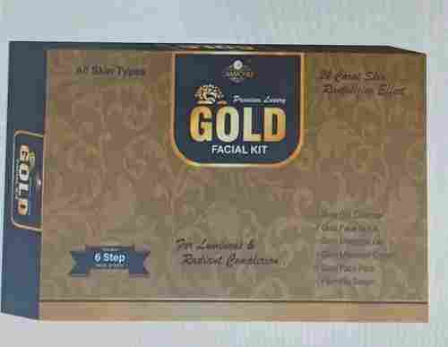 All Skin Type Gold Facial Kit Use For Professional And Personal, 120 Gm