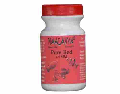 Maalavya Fish Feed Pure Red 1.2mm (Floating Type Pellets) - 100 Gm