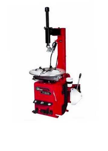 Semi Automatic Single Phase Tyre Changer, 220V / 50Hz, Red Color Warranty: 1 Year
