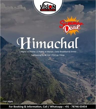 6 Day Himachal Tour Package Services