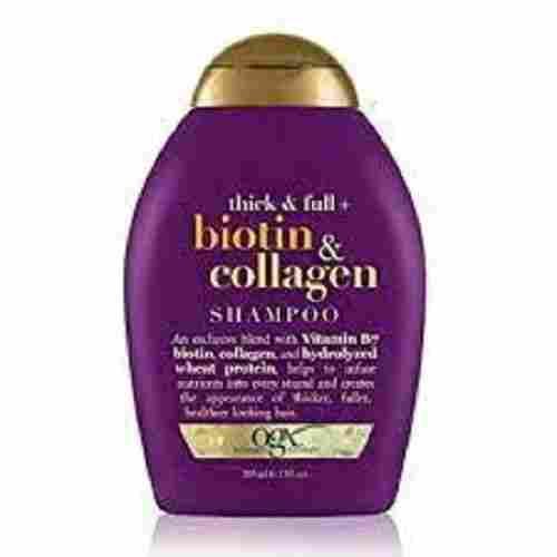 Easy To Apply Biotin And Collagen Hair Shampoo For Hair Regrowth Dandruff Control