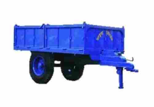 Blue Color Stainless Steel Vandana Agriculture Tractor Trolley With High Durability