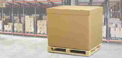 Heavy Duty Corrugated Pallet Box for Packaging With Rectangular Shape