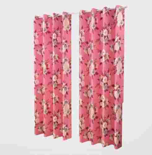 Pink Color And Printed Decorative Door Curtain For Your Home And Offices