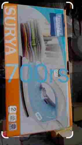 White And Blue Color Surya Tornabo Plus Electric Dry Iron for Home Use