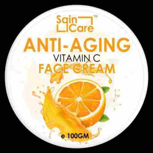 Anti Aging Vitamin C Face Cream 100 Gm For All Type Of Skin, Natural Fragrance 