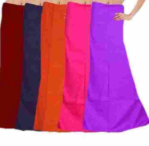 Ladies Petticoat Available In Many Colors, Height 38-39 Inch, Plain Pattern