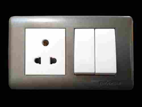 Rectangular Shape White Colour Highly Durable Anchor Roma Electrical Switches For Home,Office