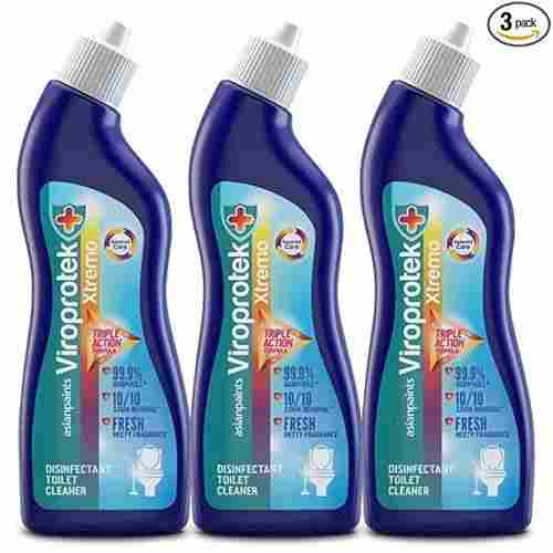  Paints Viroprotek Xtremo Disinfectant Toilet Cleaner, Liquid Kills 99.9% Germs Fresh Misty Fragrance 500ml Bottle Pack Of 3