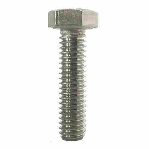 Bolt For Industrial Uses In Silver Colour Full Thread Rust Proof Hexagonal Stainless Steel