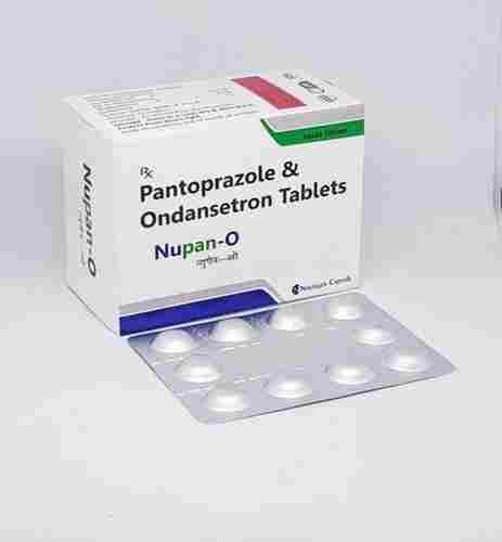 Nupan-O Pantoprazole And Ondansetron Tablet, 10x10 Blister Pack