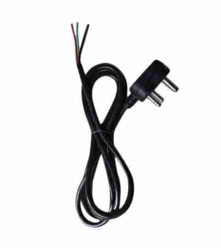  Black Color, 48 Amps, 3 Pin 3 Core Power Cord For Household Appliances