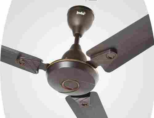 Brown Strong And Durable Metal Indo Bolt High-Speed Electrical Ceiling Fan