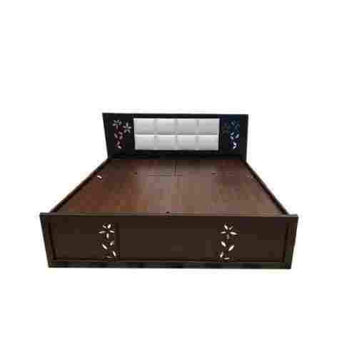 Long Lasting Stylish Strong Trendy Durable Brown Classic Wooden Double Bed
