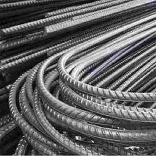 Mild Steel Tmt Bars Strong And Rigid Rust-Resistant For Building Construction