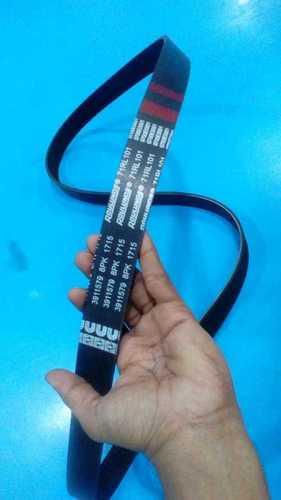 Premium Quality And Long Term Durability Strap In Black Fan Belt Belt Diameter: 6  Centimeter (Cm)