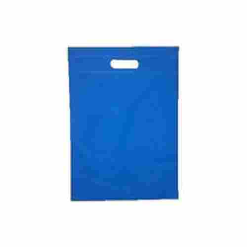 Blue Color Plain Pattern Non Woven Carry Bags With Handle For Shopping